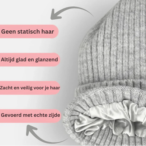 SILQUE™ — DE ZIJDE VOERING MUTS DIE JE HAAR BESCHERMT