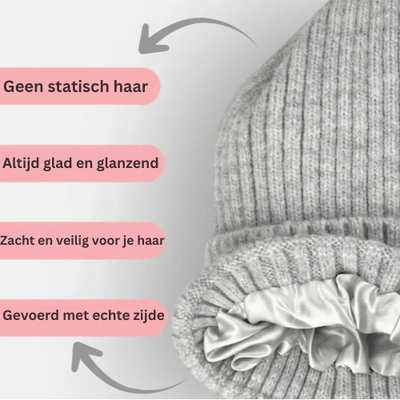 SILQUE™ — DE ZIJDE VOERING MUTS DIE JE HAAR BESCHERMT